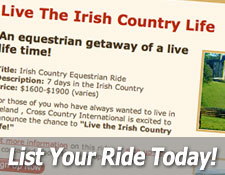 List Your Equestrian Ride Today